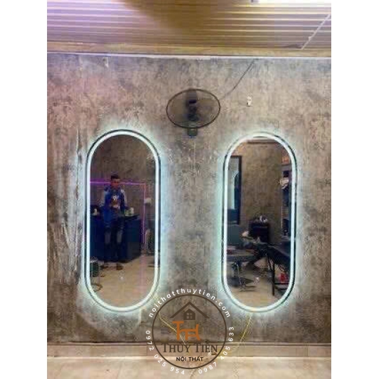 Gương decor toàn thân đèn led ko đèn led nhiều mẫu hàng loại 1 