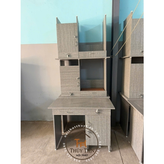 Bàn làm việc okal min có hộc khoá chắc chắn