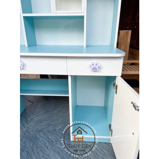 Bàn học sinh MDF lõi xanh màu kiểu - 002