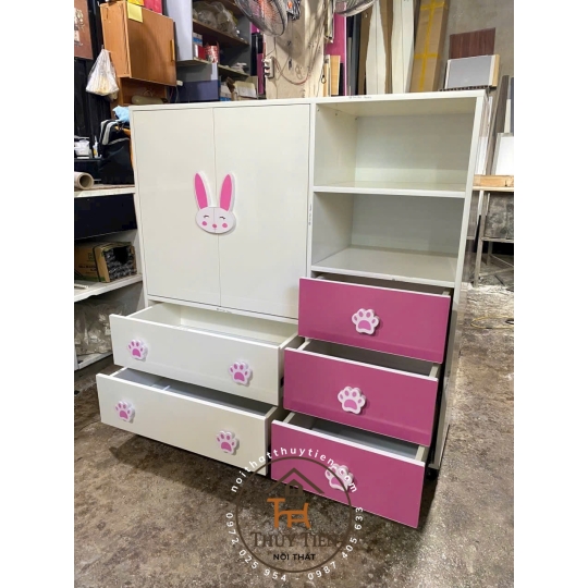 Tủ Nhựa Đài Loan Mẫu Mới Cho Bé Trai Bé Gái
