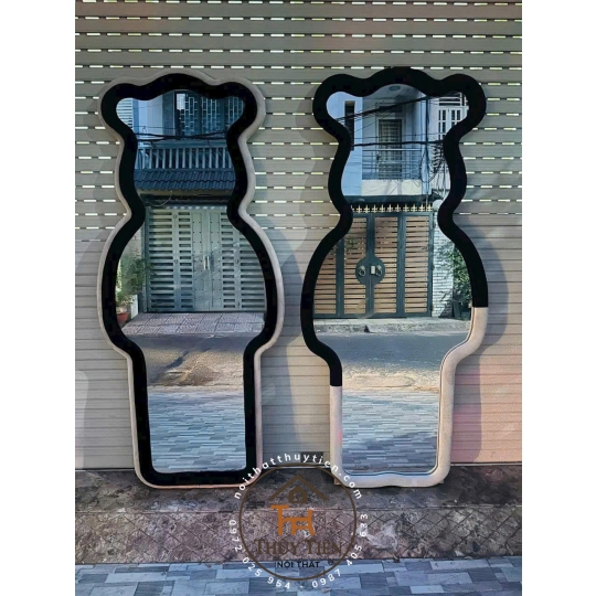 Gương decor toàn thân đèn led ko đèn led nhiều mẫu hàng loại 1 