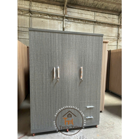 Tủ quần áo gỗ MDF cửa mở - TQAMDF 025