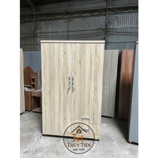 Tủ quần áo gỗ MDF cửa mở - TQAMDF 025