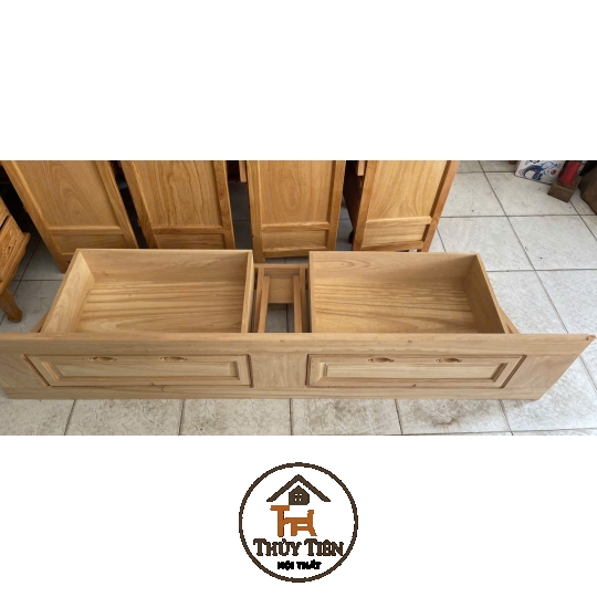 Giường ngủ gỗ gõ đỏ- GNGGD 006