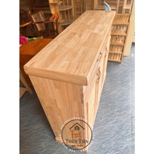 Tủ giày dép gỗ cao su- TGDCS 009