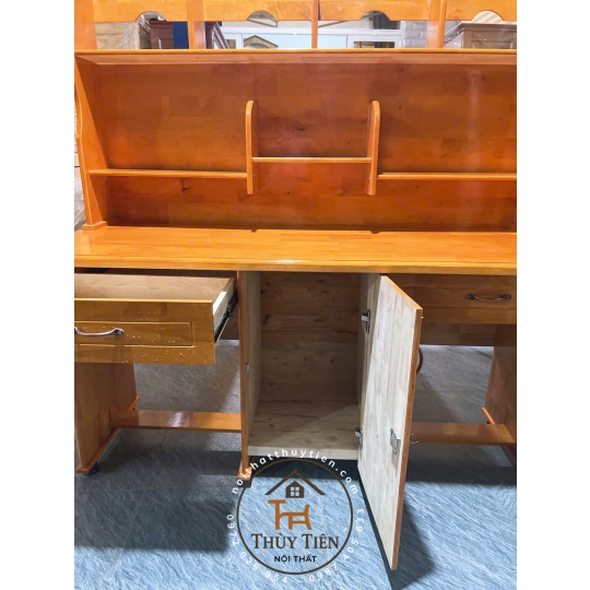 Bàn học sinh gỗ thông đôi