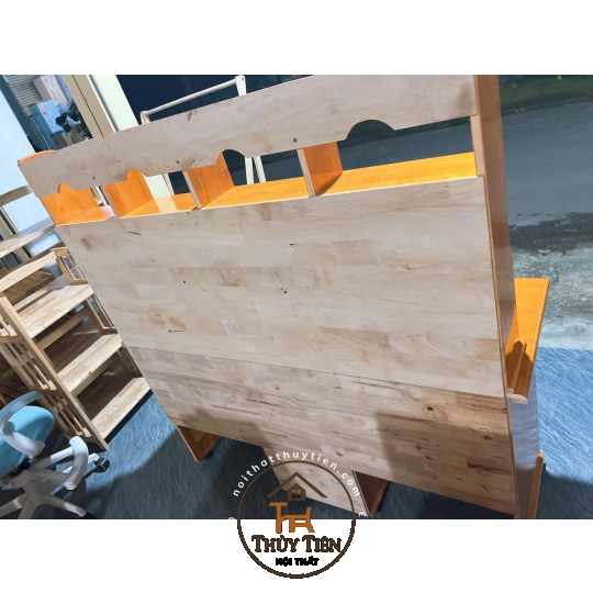 Bàn học sinh gỗ thông đôi