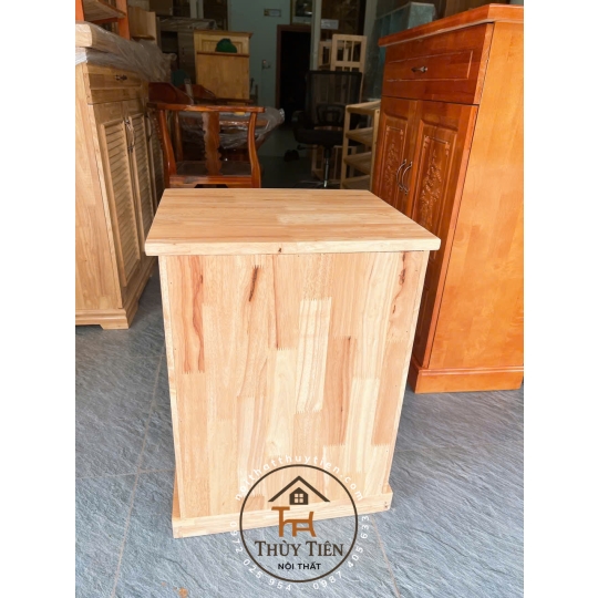 Tủ đầu giường gỗ cao su