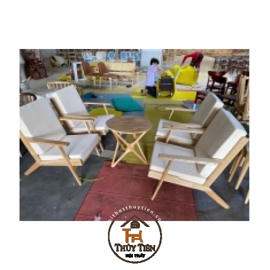 Ghế sofa gỗ thông