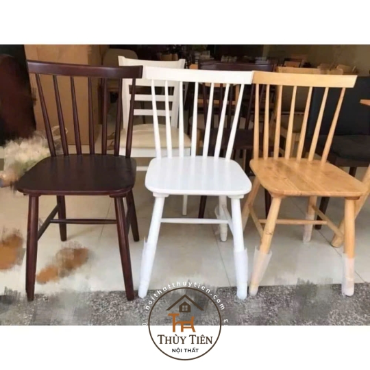 Bộ bàn ăn cao su 7 nan 4 ghế mặt gỗ tự nhiên giá rẻ