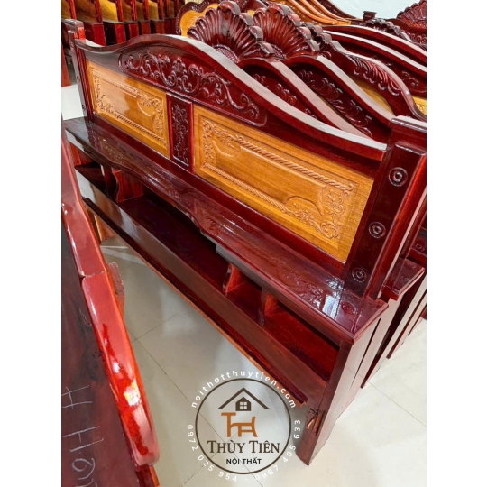 Giường ngủ gỗ tràm