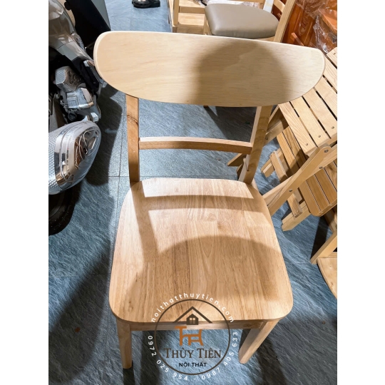 Bộ bàn ăn cao su mango 4 ghế mặt gỗ tự nhiên giá rẻ