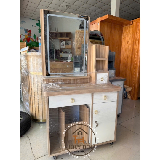 Bàn trang điểm led 3 màu