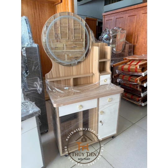 Bàn trang điểm led 3 màu