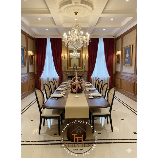 Vẫn là chiếc bàn chiếc ghế đó, mà vào đúng nơi, e tự nhiên toả sáng