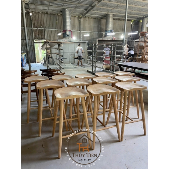 GHẾ BAR MẶT LÕM - ĐƠN GIÃN - TINH TẾ