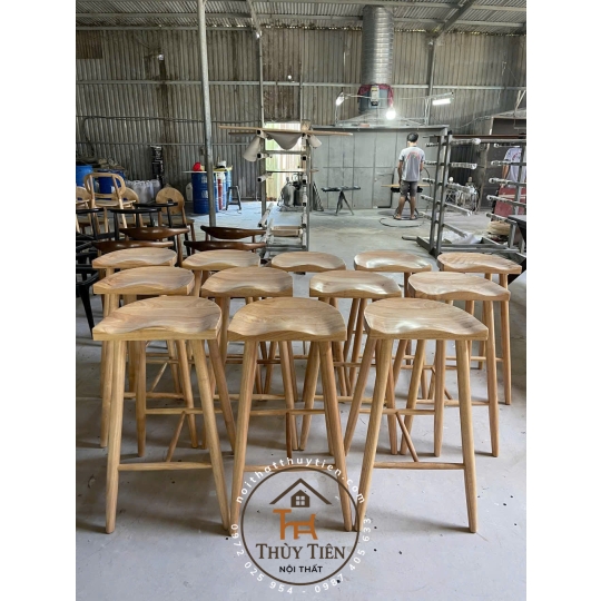 GHẾ BAR MẶT LÕM - ĐƠN GIÃN - TINH TẾ