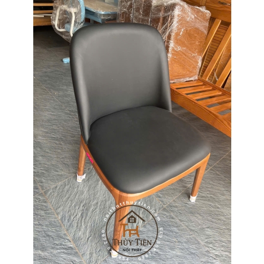 GHẾ GRACE KO TAY BỌC SIMILI