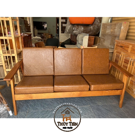 Bộ Sofa gỗ thông