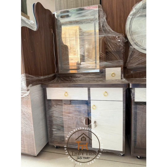 Bàn trang điểm led 3 màu