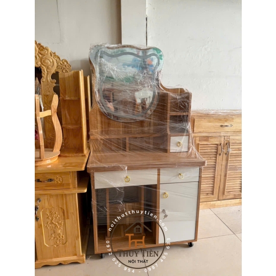 Bàn trang điểm led 3 màu