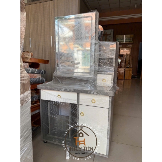 Bàn trang điểm led 3 màu