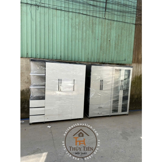 Tủ nhựa đài loan ngang 1m6 cao 1m85