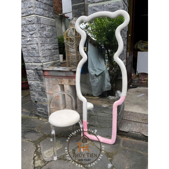 Gương bọc nỉ nhiều mẫu, E nhận làm mix màu theo yêu cầu nhé