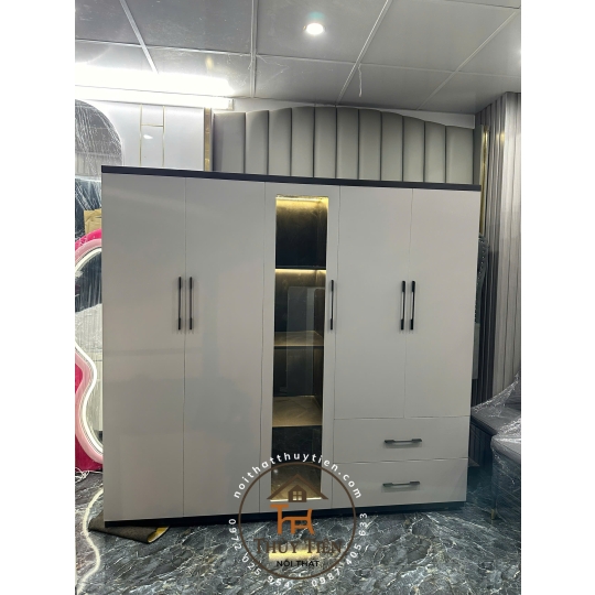 Tổng hợp mẫu tủ quần áo gỗ MDF cho khách tham khảo ạ