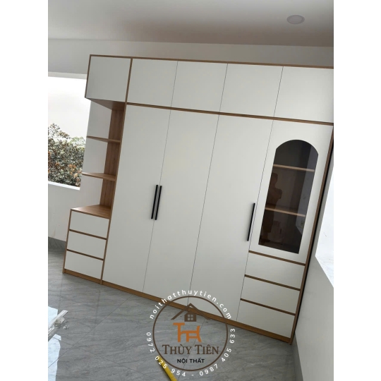 Tổng hợp mẫu tủ quần áo gỗ MDF cho khách tham khảo ạ