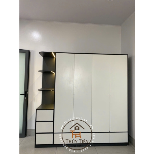 Tổng hợp mẫu tủ quần áo gỗ MDF cho khách tham khảo ạ