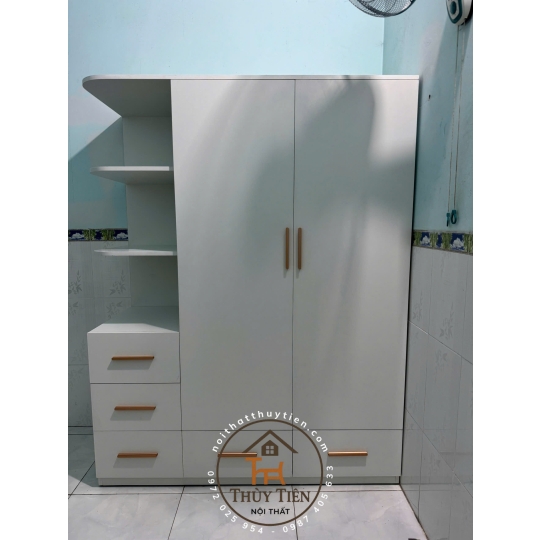 Tổng hợp mẫu tủ quần áo gỗ MDF cho khách tham khảo ạ
