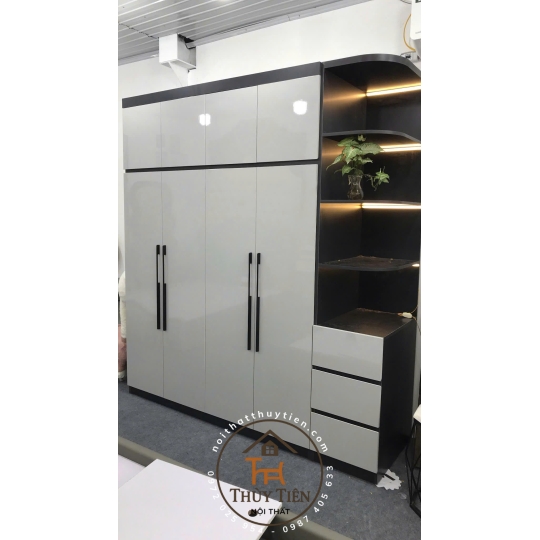 Tổng hợp mẫu tủ quần áo gỗ MDF cho khách tham khảo ạ