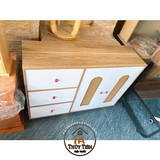 TỦ GIÀY 5 CÁNH MÂY nhiều ngăn đa năng tiện lợi gỗ MDF phủ Mine giá rẻ