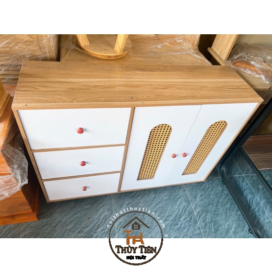 TỦ GIÀY 5 CÁNH MÂY nhiều ngăn đa năng tiện lợi gỗ MDF phủ Mine giá rẻ