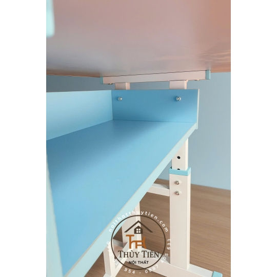 Bộ bàn học (bàn + ghế) cho bé (có thể nâng hạ- 001)