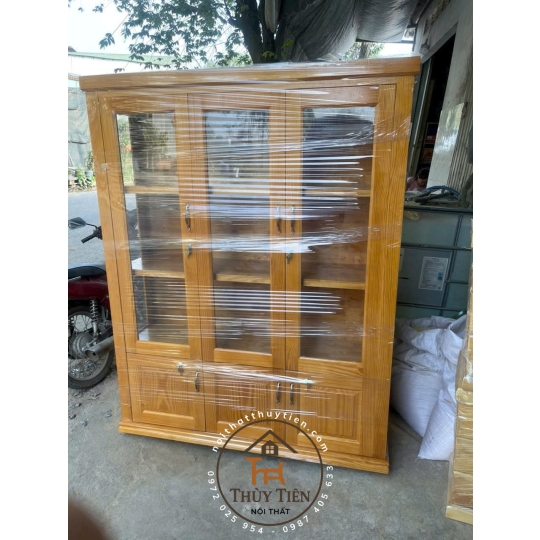 Tủ hồ sơ tủ trưng bày gỗ thông