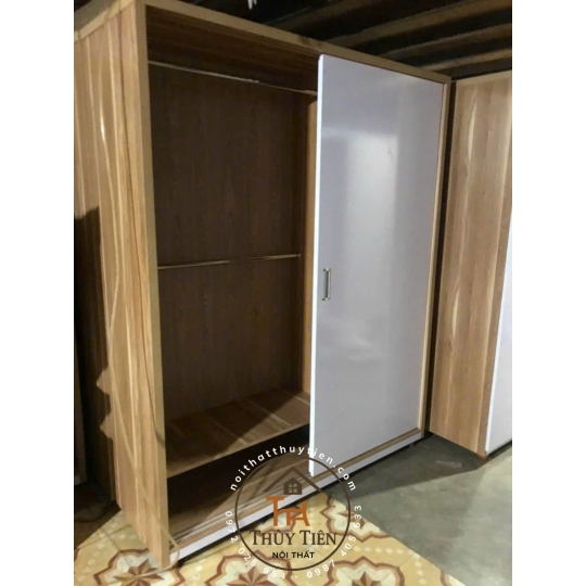 Mẫu tủ quần áo MDF lõi xanh toàn bộ chống ẩm giá tận xưởng