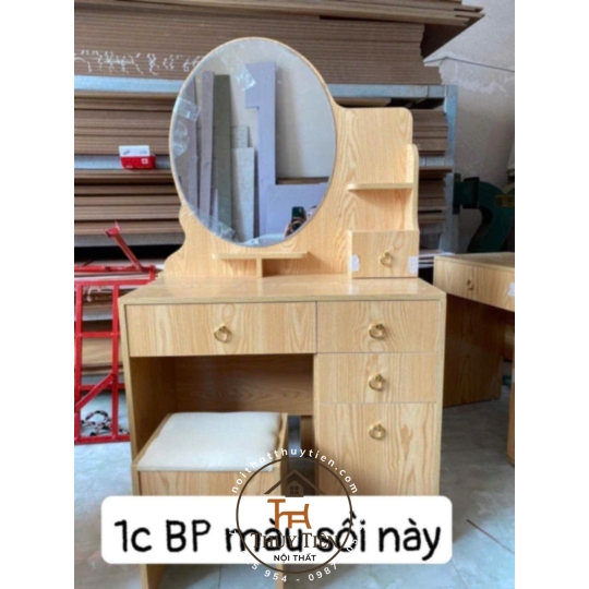 Bàn trang điểm MDF mẫu mới led và ko led