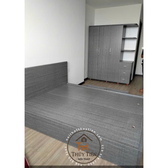 Giường ngủ gỗ mdf lõi xanh chống ẩm giá tận xưởng