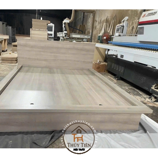 Giường ngủ gỗ mdf lõi xanh chống ẩm giá tận xưởng