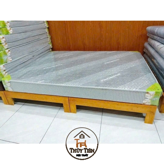 Mẫu Giường pallet gỗ thông giá rẻ