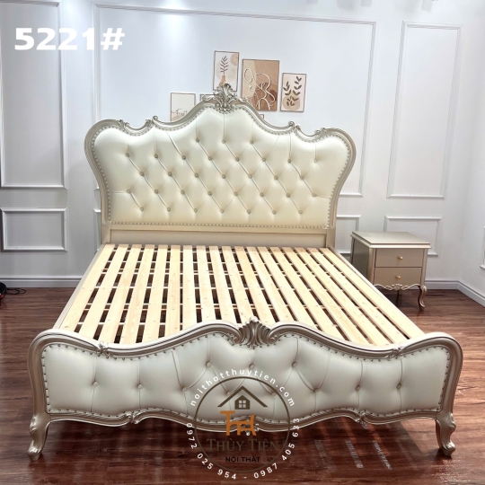 Giường NHẬP KHẨU bọc da cao cấp - Nhập nguyên kiện - Nội thất phòng ngủ đẳng cấp