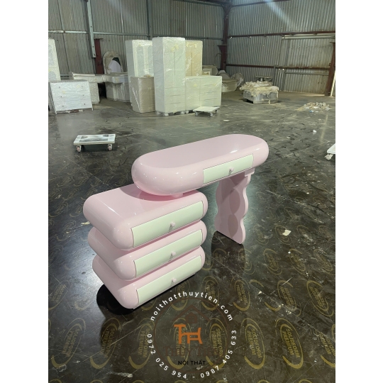 Tủ kệ decor hàng sơn 2k đẹp chuẩn nhé khách iu oi 🥰😍 Cốt xanh cốt nâu e có hết ạ 🤩