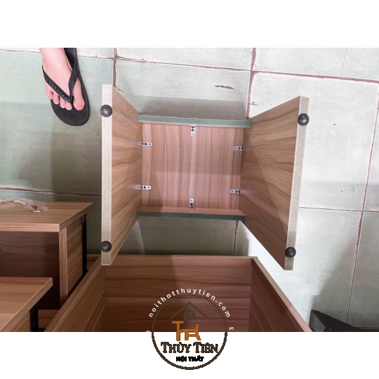 Bàn trang điểm mdf lõi xanh ngang 80 cm giá xưởng